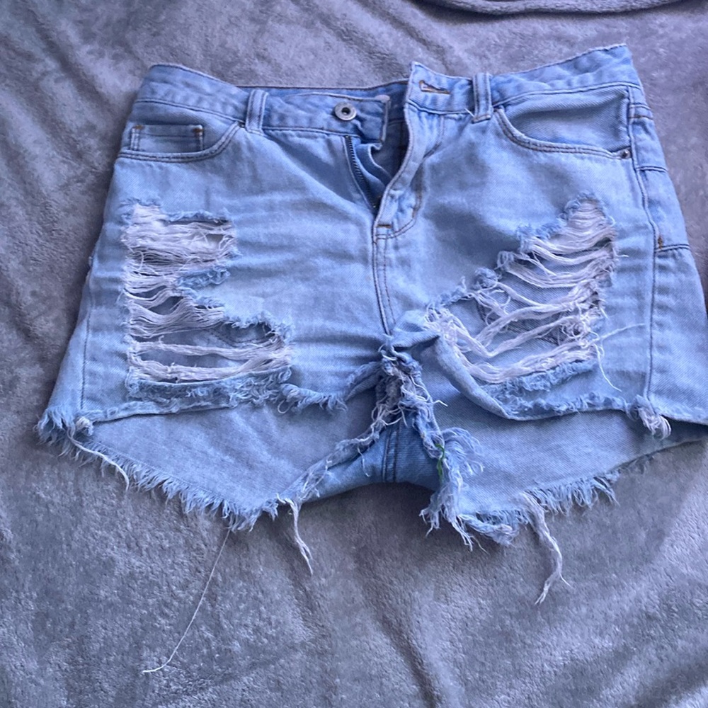 Ripped shorts